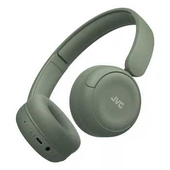 JVC HA-S59W Headset Kabelgebunden & Kabellos Kopfbügel Musik/Alltag USB Type-C Bluetooth Grün