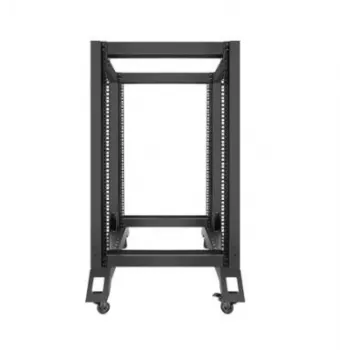 Lanberg Open Rack 19 18u 600x800 Schwarz Lanberg