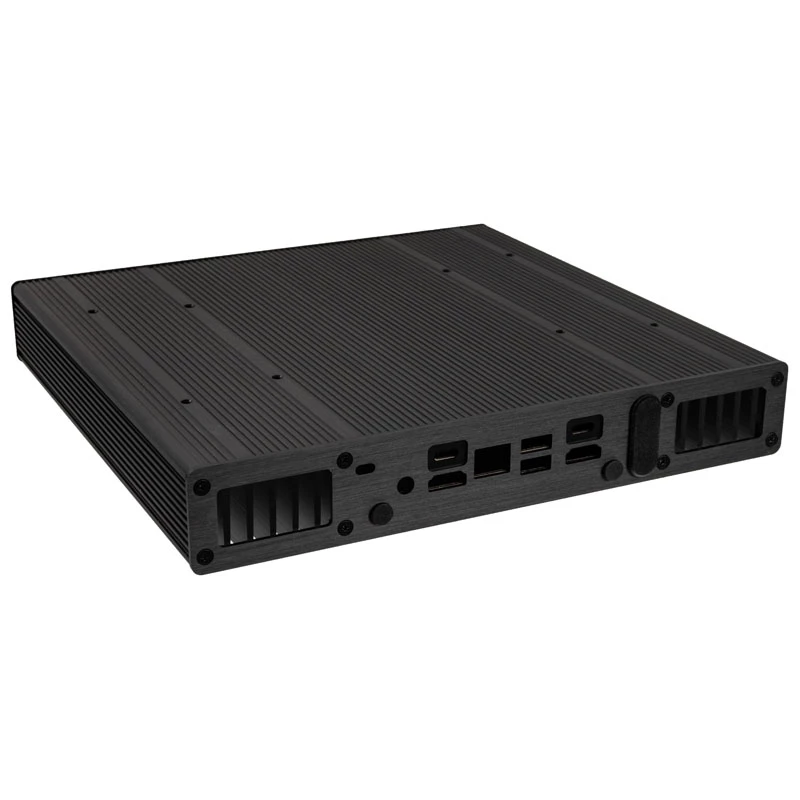 Computergehäuse Akasa Plato WS UCFF-Gehäuse, OEM, schwarz