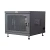 Rack-Regal TECHLY 367652 Kabel-Organizer mit 3M-Klebebefestigung, Stahl, 550×550×410 mm, schwarz