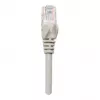 Intellinet Netzwerk-Patchkabel, Cat6, 2 m, Grau, CCA, U/UTP, PVC, RJ45, vergoldete Kontakte, rastnasenschutz, Knickschutztülle, lebenslange Garantie