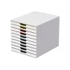 Ablagebox Durable VARICOLOR Mix 10 Kunststoff Mehrfarbig Weiß 763027