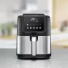 Heißluftfritteuse Rommelsbacher FRH 1500 — 5 L, 1500 W, Edelstahl/Schwarz