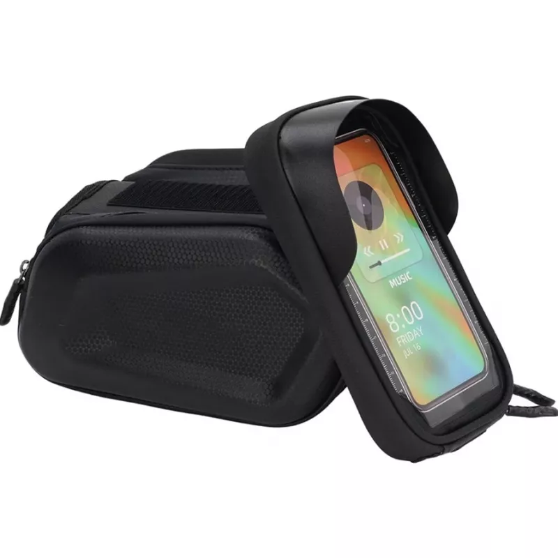 Extralink Fahrradtasche, wasserdichte Rahmentasche mit Handyhülle