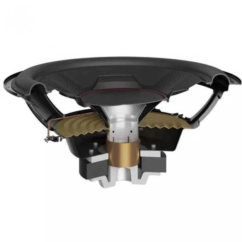 Pioneer TS-WX306B - Fertig eingebauter Subwoofer - Aktivsubwoofer - 1300 W - 4 Ohm