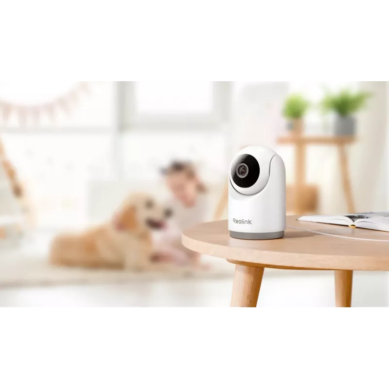 IP-Überwachungskamera Reolink E331 — Turret für den Innenbereich, 2880×1616, 4 mm Objektiv, 87,5° horizontal, WLAN, Decken-/Tischmontage