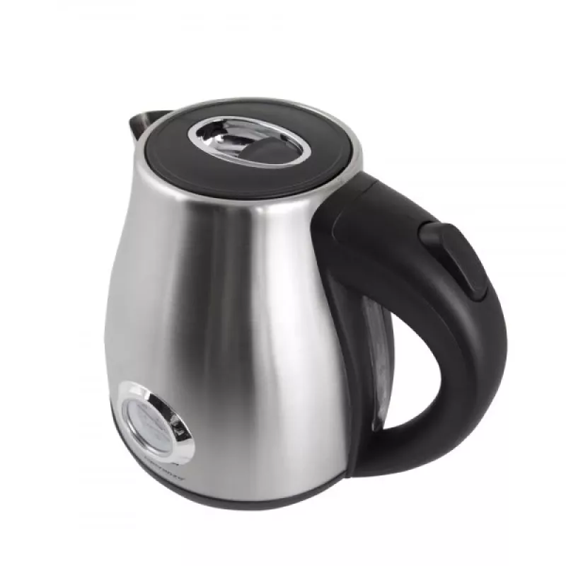 Wasserkocher ESPERANZA EKK029 — 1,7 L, 2200 W, Edelstahl und schwarz Kunststoff