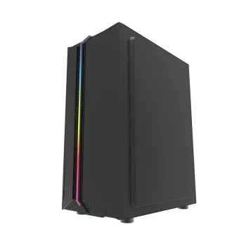 Darkflash DK151 LED Computergehäuse (schwarz) + 3 RGB-Lüfter
