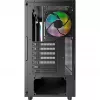 Montech XR Midi-Tower, gehärtetes Glas – schwarz