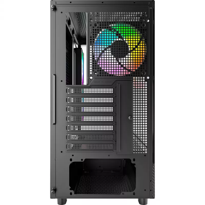 Montech XR Midi-Tower, gehärtetes Glas – schwarz