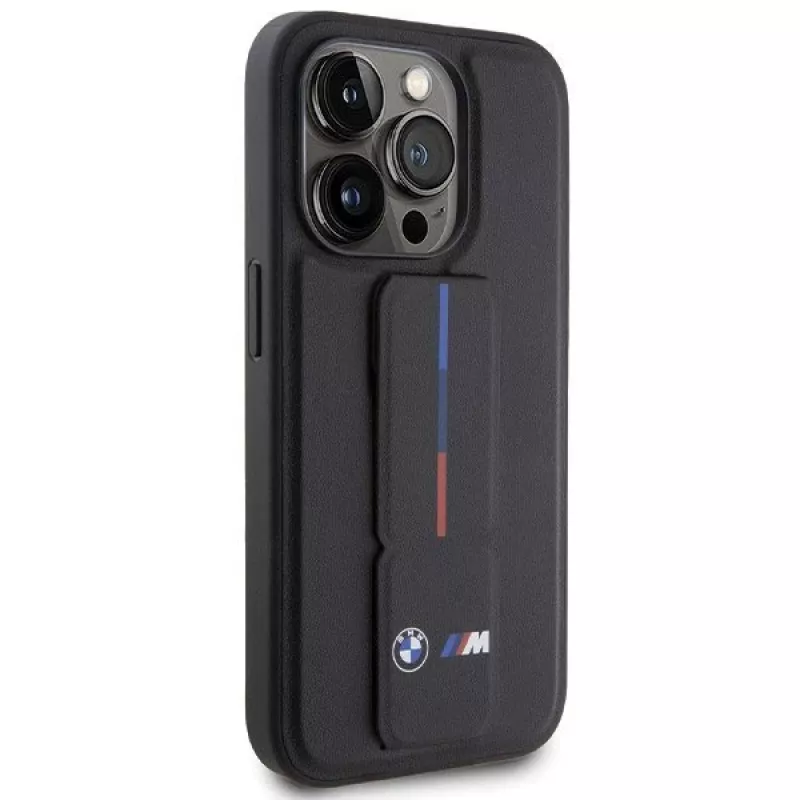 BMW | BMHCP15X22GSLK | Backcover | Apple | iPhone 15 Pro Max | TPU, PC, Eco-Leder | Schwarz