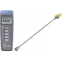 VOLTCRAFT K101 + TP 205 Temperaturmessgerät -200 bis +1370 °C Fühler Typ K