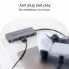 USB-Hub Grün Cell HUB-GC-C4A — 4-Port USB-C 3.0 Hub