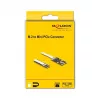 DeLOCK Konverter M.2 Key B+M Stecker auf Mini PCIe Slot flexibles Kabel
