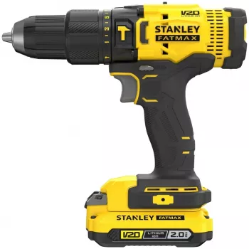 Akku-Bohrschrauber STANLEY SFMCD711D2K 18V Li-Ion 2x2Ah, 2-Gang, 80 Nm, LED, Koffer