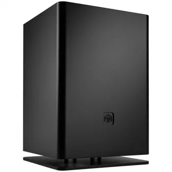 Computer-Gehäuse HGC Osmi 3.1 Mini-ITX-Gehäuse - Schwarz