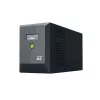 Unterbrechungsfreie Stromversorgung USV Line-Interactive Green Cell 1,5 kVA / 1050 W, 5 AC-Ausgänge, reiner Sinus, AVR, USB, Tower, Schwarz