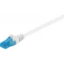 Goobay CAT 6a Patchkabel, U/UTP, Weiß, 3 m - LSZH Halogenfrei, Kupfer (59827)