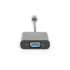 DIGITUS DA-70853 USB-C-auf-VGA-Adapter, Full HD 1080p, schwarz