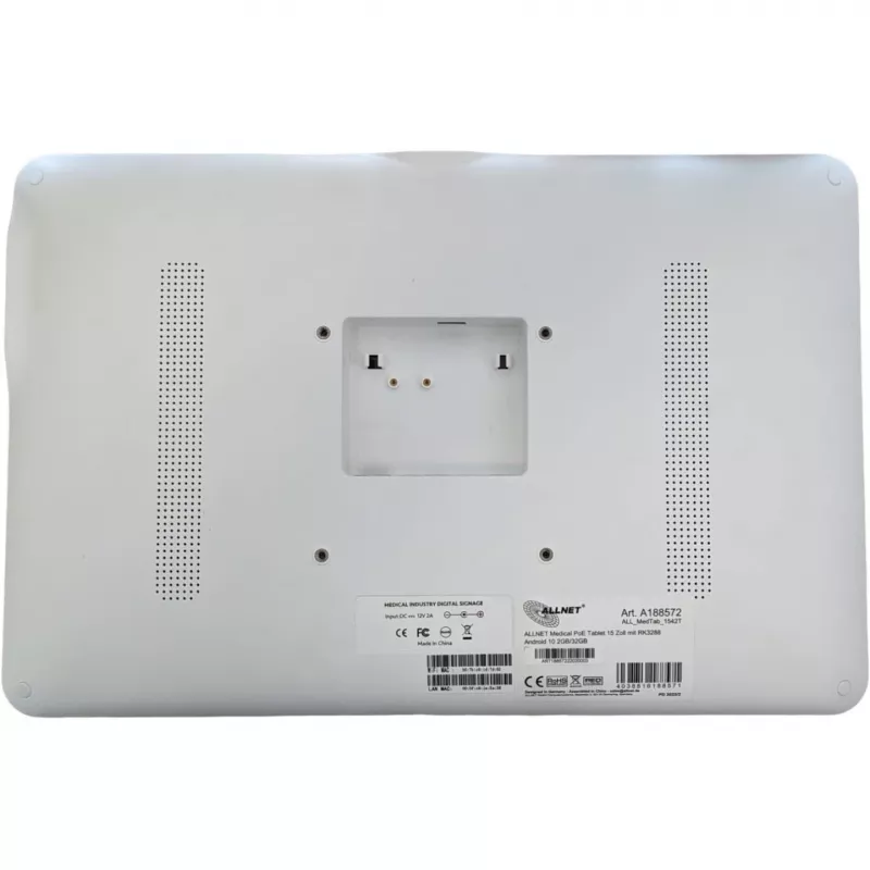 Medizinisches Tablet ALLNET MedTab150 15 Zoll RK3568 Android 11 4 GB RAM 16 GB Speicher