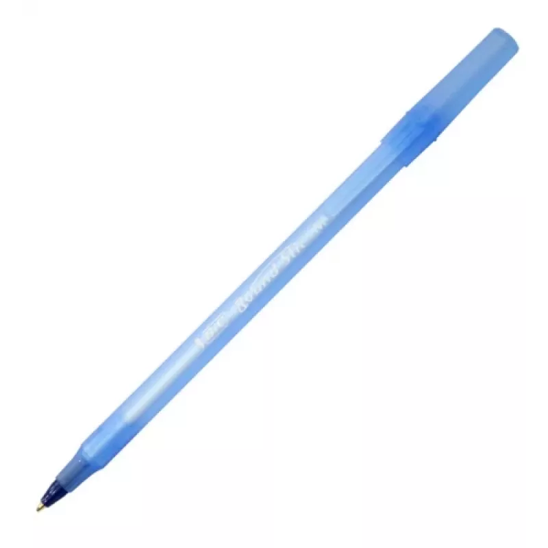 BIC Kugelschreiber ROUND STIC 1,0 mm, blau, 1 Stk. 256378