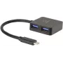 Renkforce RF-3754006 Schnittstellen-Hub USB 3.2 Gen 1 (3.1 Gen 1) Typ-A 5000 Mbit/s Schwarz (RF-3754006)