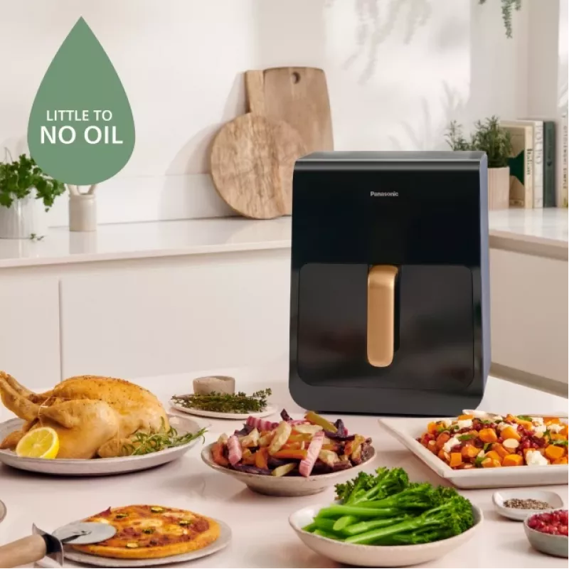 Heißluftfritteuse Panasonic NF-CC600 6 L 1450 W Schwarz