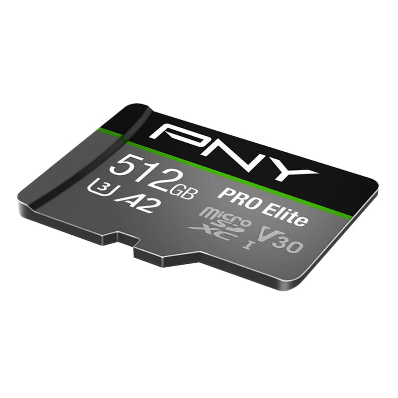Flash-Speicher PNY 512GB microSDXC Class 10 P-SDUX512U3100PRO-GE