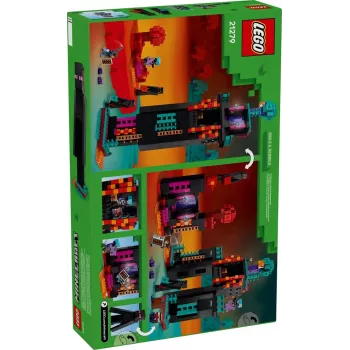 Konstruktionsspielzeug LEGO Minecraft Set 21279 Der Enderman-Turm, 867 Teile, 2 Minifiguren, 450 mm Höhe