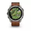 Garmin Fenix 8 3,56 cm (1,4) AMOLED 51 mm Digital 454 x 454 Pixel Touchscreen Titan Wi-Fi GPS (Satellit)