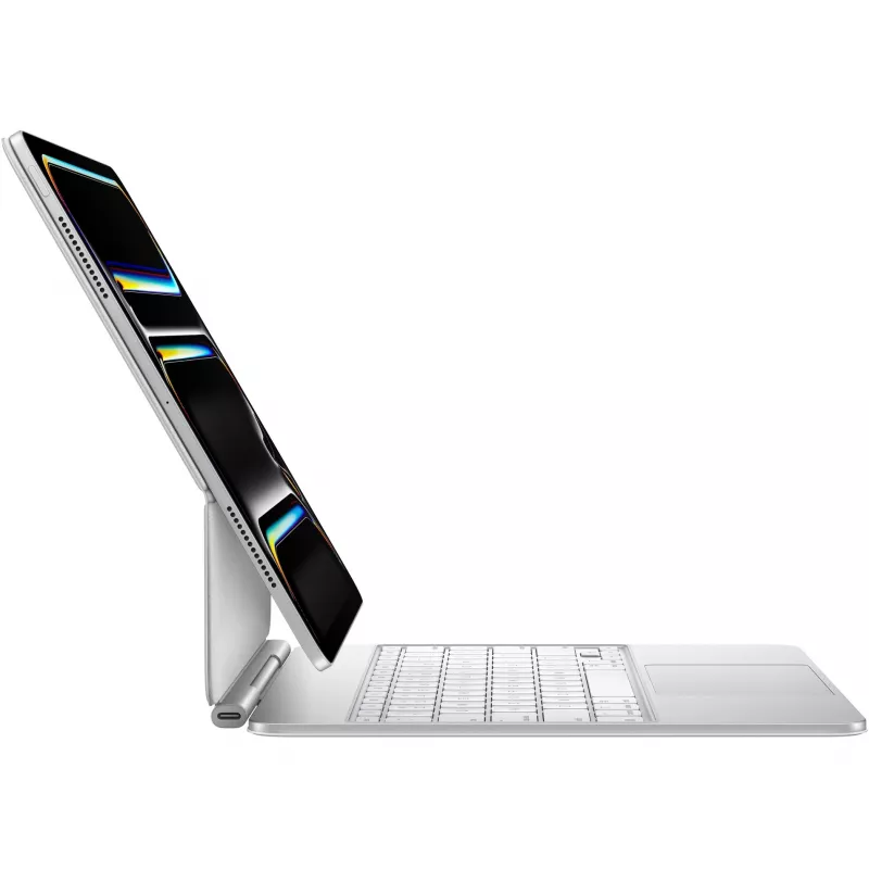 Apple Magic Tastatur für iPad Pro 13 Zoll M4 US English Weiß QWERTY