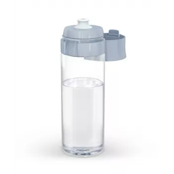 Filterflasche BRITA Vital Pastelblau 600 ml mit 2 MicroDisc-Filtern, BPA-frei, spülmaschinenfest