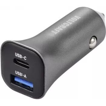 VOLTCRAFT CPS-38W/2 VC-RA381 VC-13990870 USB-Ladegerät Fahrzeug Ausgangsstrom (max.) 3 A 2 x USB-A, USB-C® Buchse (VC-13990870)