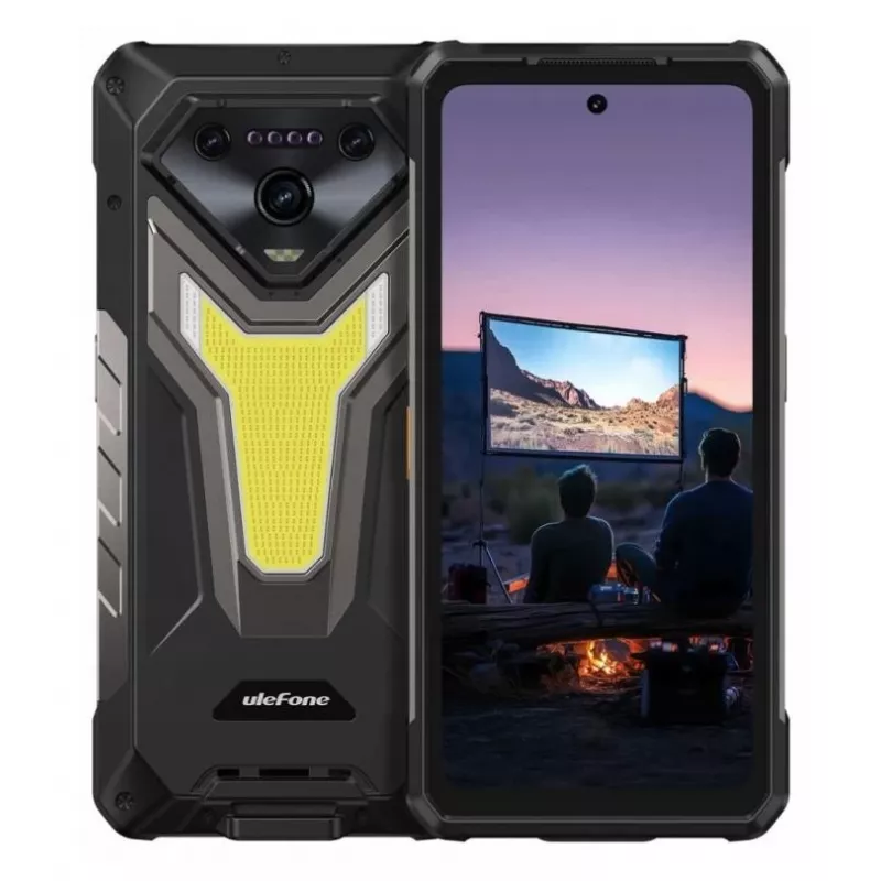 Smartphone UleFone Armor 34 Pro 5G Plus — 6,95 Zoll 1080x2460, MediaTek Dimensity 7300, 16 GB RAM, 512 GB, 50 MP Triple-Kamera, 25500 mAh, Dual-SIM, Android 15, IP68/69K
