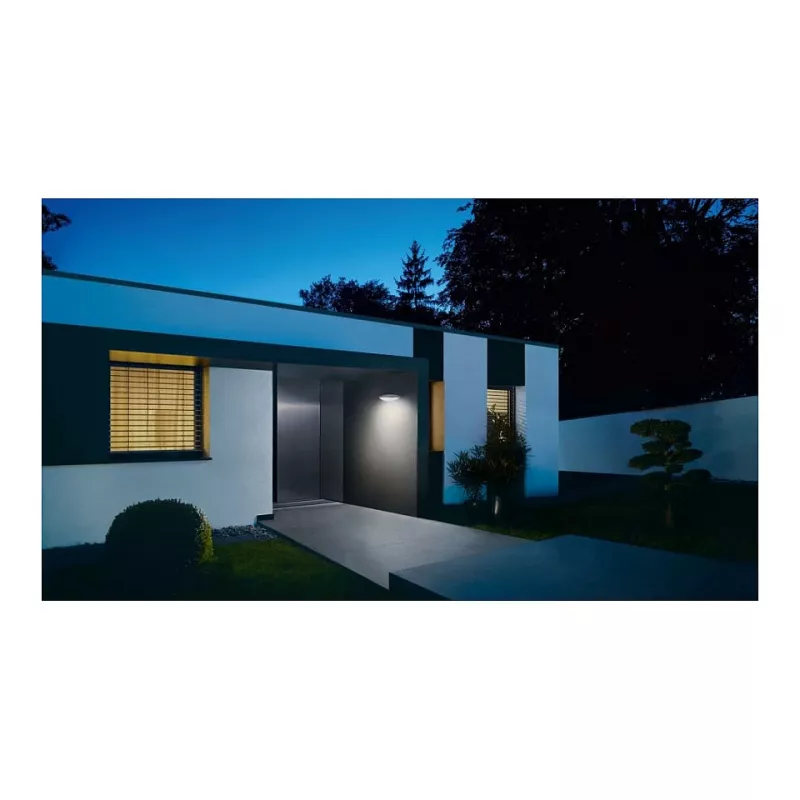 Außenwandleuchte Steinel L 825 SC, LED nicht austauschbar 1,2 W, anthrazit, Aluminium/Kunststoff, 331×157×95 mm