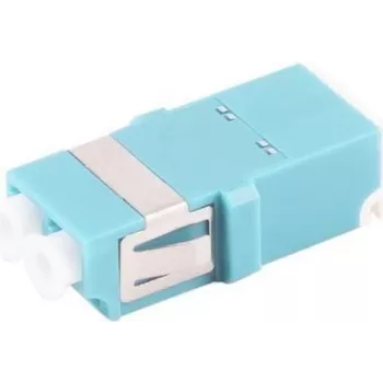 LWL-Steckverbinder ShiverPeaks S/CONN LC-LC Duplex Aqua