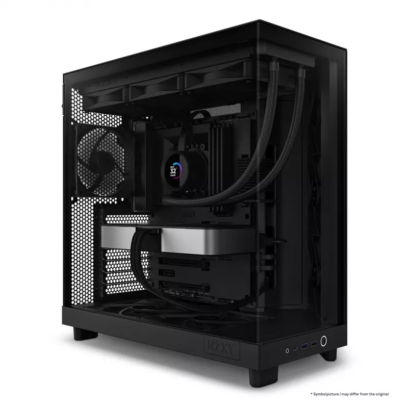 NZXT H6 Flow Midi-Tower - Schwarz