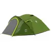 Coleman Dome Tent Darwin 4 Plus Schwarzout — 4-Personen-Tunnelzelt mit Vorraum, Dunkelgrün/Hellgrün