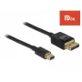 DisplayPort-Kabel DeLOCK 84927 Mini DisplayPort 1 m Schwarz