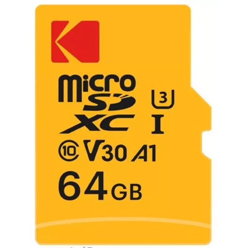 Flash-Speicher Kodak 64GB UHS-I U3 Ultra EKMSDM64GXC10HPRK