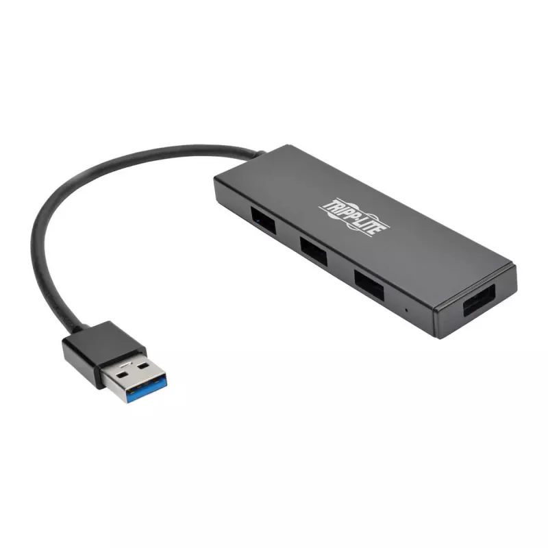 Ultraschlanker tragbarer 4-Port-USB-3.0-SuperSpeed-Hub U360-004-schlank