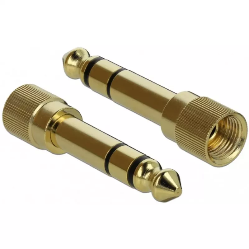 Audiokabel 3,5 mm DeLOCK 85780 1 m Schwarz Grau