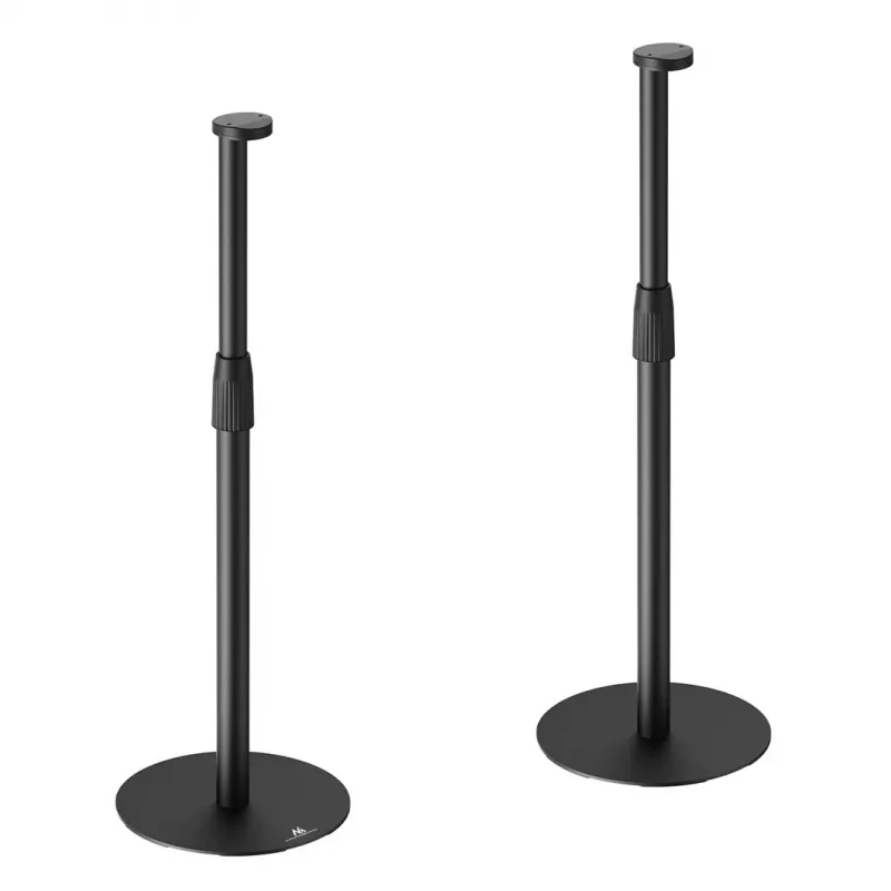 Bodenständer MACLEAN MC-496 für Sonos Era 100 und 300, höhenverstellbar 682–1068 mm
