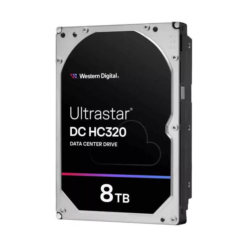 Interne 3,5-Zoll-SAS-Festplatte Western Digital Ultrastar DC HC320 8 TB, 7200 U/min, 12 Gbit/s, 256 MB Cache