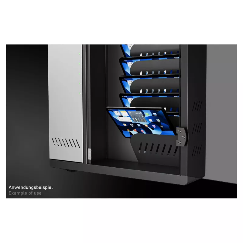 Good Connections Wand-Ladeschrank für 11 Geräte, USB-C, 30W Port