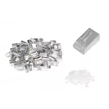 Digitus CAT 6 modular plug for round Kabel pass through plug 100…