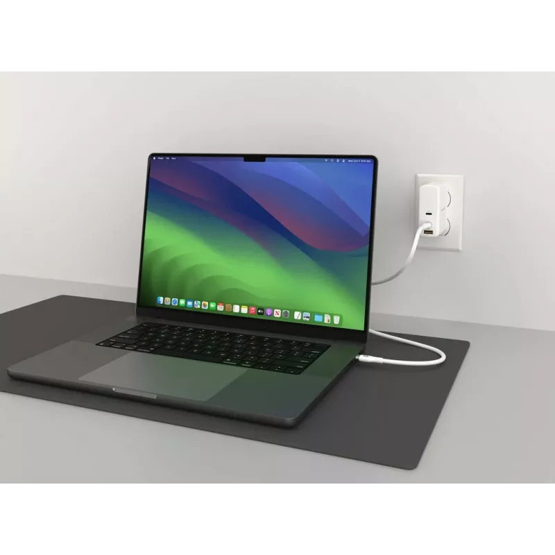 HYPER HyperJuice 240W Silikon USB-C auf USB-C Kabel (0,9 m/1 m) - Weiß