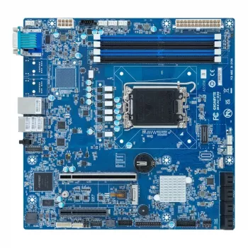 Mainboard - Gigabyte MX34-BS0 1x LGA 1700 Intel® Xeon® E-2400 / 6300 Intel® Pentium® Gold G7400 / G7400T Intel® C262