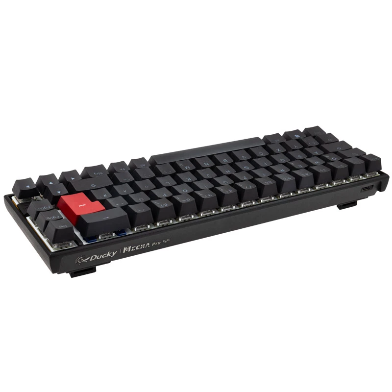 Ducky Mecha Pro SF Tastatur Gaming USB Deutsch Schwarz