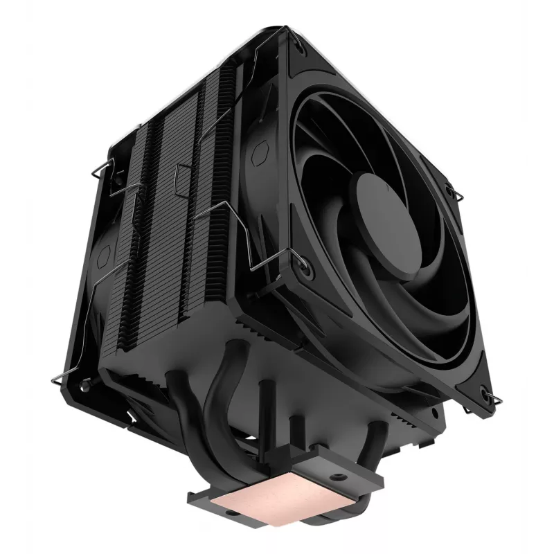 Prozessor-Luftkühler Cooler Master V4 Alpha 3DHP, 120-mm-Lüfter, LGA1700/AM5-kompatibel, schwarz